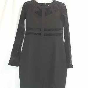 Sexy Long Sleeve Little Black Dress